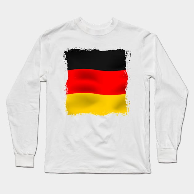 Germany artwork Long Sleeve T-Shirt by SASTRAVILA